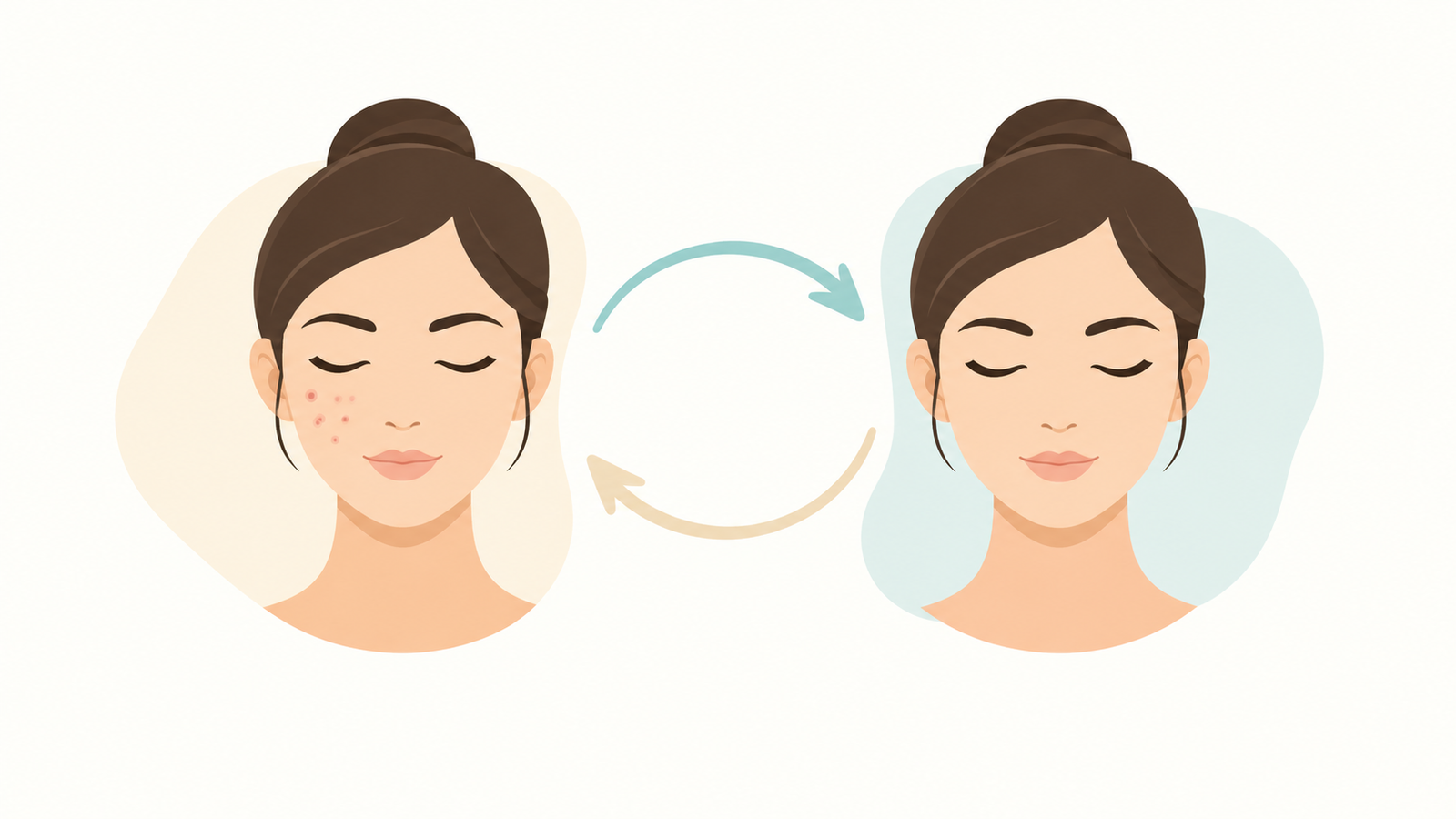 acne-clear-and-return-cycle-illustration