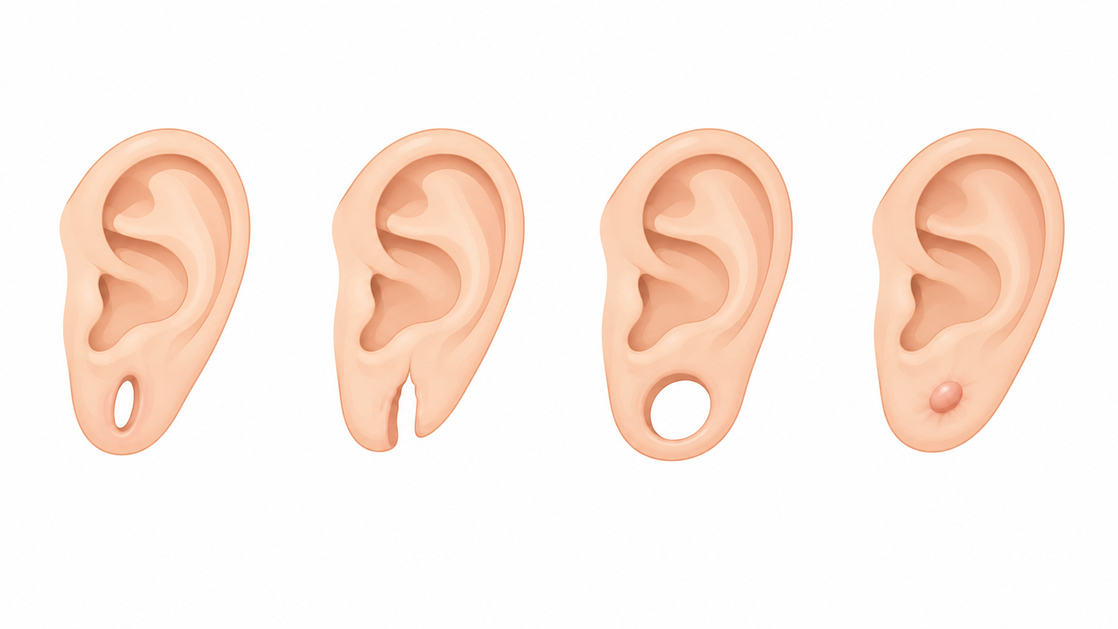 ear-lobe-repair-damage-types-illustration