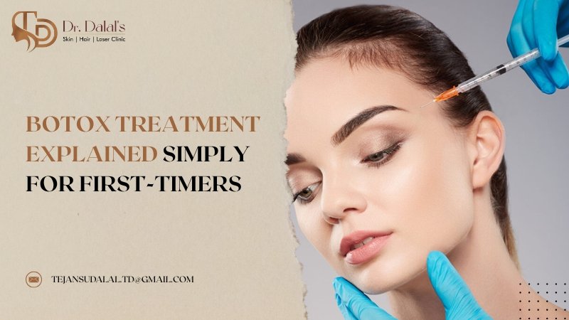 Illustration representing a Botox treatment session at a dermatology clinic